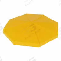 ULTRATECH Bung Access Funnel, Snap-On Cover: Manual Closing, Yellow / Yellow, No Flame Arrester (MPN 0485). Key specifications — Brand: ULTRATECH; Color: Yellow; Lid Type: Manual Closing; Flame Arrester Ht: No Flame Arrester; Lid Type (sublevel): Lidded.
