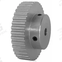 APPROVED VENDOR Timing Pulley: Trapezoidal, Fixed, For XL Timing Belt Section, For 3/8 in Belt Wd (MPN 40XL037-6A4). Key specifications — Brand: APPROVED VENDOR; Tooth Profile: Trapezoidal; Finish: Clear Anodized.
