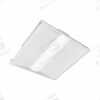 ETI LED Troffer: 4 ft Lg, 2 ft Wd, 5,460 lm, 3500K/4000K/5000K, 39 W, 120/277V AC, No Sensor (MPN BCB-24-LB4-8-CP3-MV-LVD). Key specifications — attr1261884: 120/277V AC; attr1261878: ETI; attr1261883: 344 to 585W; attr1261870: 3500K; attr1261880: Yes.