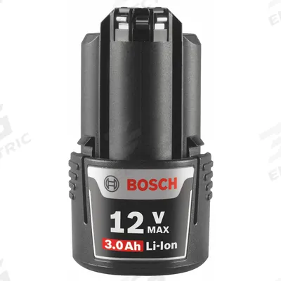 BOSCH Battery: 3 Ah, Battery Included - Bosch Cordless Tool Batteries
