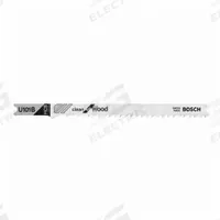 BOSCH Jigsaw Blade: 10, 3 5/8 in Blade Lg, Bi-Metal, High Carbon Steel, U Shank, 1 Pieces, 5 PK (MPN U101B). Key specifications — attr1097716: Solid Stock; attr1097715: Bi-Metal; attr1097719: 10; attr1097721: High Carbon Steel; attr1097728: BOSCH.