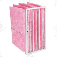 GRAINGER Pocket Air Filter: 24 in x 12 in x 15 in, MERV 13, Pink, Fiberglass, 6 Pockets (MPN 2GFU6). Key specifications — Display Sell UOM: EA; Brand: GRAINGER; Media Material: Fiberglass; Performance Rating: MERV 13.