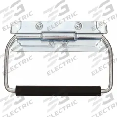 MONROE PMP Folding Pull Handle: Unthreaded Holes, Steel, Silver, 0.8 in (MPN PH-0312). Key specifications — Screw Size: #10; Brand: MONROE PMP; Color: Silver.