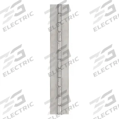 APPROVED VENDOR Piano Hinge: Steel, 24 in Leaf Ht - Full Surface-Mount Piano Hinges