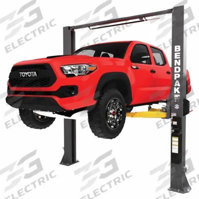 BENDPAK Vehicle Lift: 10,000 lb Load Capacity, 82 in Max Lift Ht, 4 1/4 in Min Lift Ht - 2-Post Lifting Systems