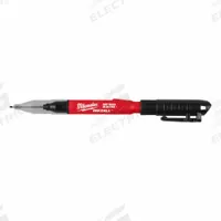 MILWAUKEE Ink Industrial Marker: 1/16 in Tip Wd, Bullet, Black, Std Actuation Style, Point (MPN 48-22-3152). Key specifications — attr1270572: Plastic; attr1270597: Bullet; attr1270599: Less than 30 sec; attr1270608: MILWAUKEE.