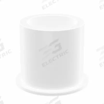 OILITE Flanged Sleeve Bearing: PTFE, 7/8 in Bore, 1 1/8 in OD, 1 1/8 in Overall Lg - Chemical- & Heat-Resistant Plastic Flanged Sleeve Bearings