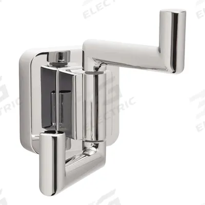 SPEAKMAN Robe Hook: 3 3/8 in x 4 3/4 in x 1 1/2 in, Brass, Polished - Bathroom Hooks