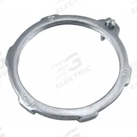 Grounding LockNut for Threaded RMC/IMC: 3 in Trade Size, Steel, Zinc Plated, IMC/RMC (MPN 1252). Key specifications — For Conduit Type: RMC; Brand: RACO.