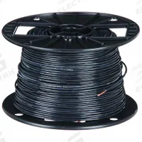 Building Wire: Copper, 16 AWG, 1 Conductors, Stranded, Black, 500 ft Lg, TFFN (MPN 27032201). Key specifications — Voltage: 600 V; Brand: SOUTHWIRE.
