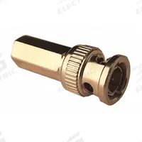 VITEK Coaxial Twist Connector: Male, Connector, Silver, Twist-On, RG-59, 1 GHz Max Freq, BNC, 10 PK (MPN VT-BNC-TWST-ML10). Key specifications — attr930438: Connector; attr930422: VITEK; attr930423: Silver; attr930429: Chrome Plated; attr930430: Male.