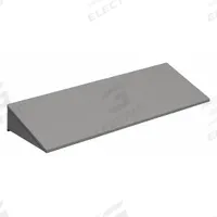 TENNSCO Locker Sloping Top: 24 in x 24 in x 8 1/2 in, For 24 in Locker Wd, Steel, Powder Coated (MPN KST-2424). Key specifications — attr65850: KST-2424; attr65853: TENNSCO; attr114203: Powder Coated; attr114205: Steel; attr114211: Sloping Top Panel; attr114196: Gray.