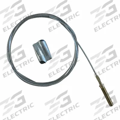 GRIPPLE Wire Rope Hanger: Galvanized Steel, 10 ft Overall Lg, 120 lb Load Capacity - Wire Rope Hangers