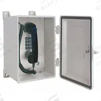 HUBBELL GAI-TRONICS Weather Resistant Telephone: Surface Mount, Rugged Phones for Haz Areas, Keypad (MPN 354-001). Key specifications — attr928999: Water Resistant; attr929001: No; attr929004: No; attr929005: Yes; attr928966: 354-001; attr928972: Hytrel; attr928968: No; attr928969: No.