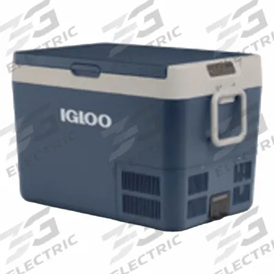 IGLOO Active Cooler: Blue, 89 Cans, 62 qt Cooler Capacity - Standard Chest Coolers