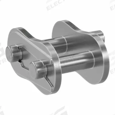 TSUBAKI Attachment Link: For Stainless Steel Roller Chains, D-1, 50, Single Strand - Attachment Links for ANSI Standard Chains