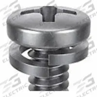 SEMS Screw: Split Lock, M5x0.80 Thread Size, 16 mm Lg, Stainless Steel, Passivated, Pan, 10 PK (MPN 1-MPL-5-16). Key specifications — Drive Size: #2.