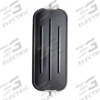 Truck Mirror - Flat Ribbed Back: Rectangular, Flat, For Driver/Passenger Vehicle Side (MPN 705104). Key specifications — Mirror Profile: Flat; Shape: Rectangular; Mirror Size: 16 in x 6-1/2 in; For Vehicle Side: Driver; Heated: No; Motorized: No; Brand: VELVAC.