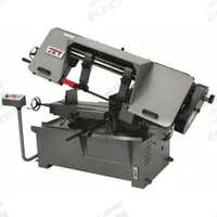 JET Band Saw: 10 in x 14 in/2 in x 16 in, 100 to 350, 45° , 90°, 15.0 A, 3 Phase, 230/460V AC (MPN 414475). Key specifications — attr325085: JET; attr313073: 15.0 A; attr313074: 3; attr313072: 45° , 90°; attr313070: 2 in x 16 in; attr313071: 100 to 350.