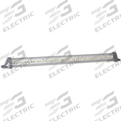 MAXXIMA Undercarriage Light: Courtesy Light, LED, Clear, Rectangular, 12.8V DC - Compact Courtesy Lights