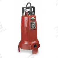 LIBERTY PUMPS Grinder Pump: Horizontal, Three Phase, 2 hp, 208/230V AC, 50 gpm @ 10' of Head, Female (MPN LSG203M). Key specifications — Rated Voltage: 208/230V AC; Discharge Orientation: Horizontal; Hazardous Location Class: Not Rated; Volute Material: Cast Iron; Brand: LIBERTY PUMPS; Switch: Not Included.
