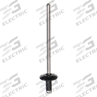 APPROVED VENDOR Blind Rivet,1/8 in dia,PK50: Inch, 3/8 in Body Lg, 0.125 in Shank Dia, Open End - Domed-Head Blind Rivets