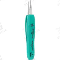 EXCELTA Tweezers: Stainless Steel, Point, Straight Tip (MPN 00D-SA-PI-ET). Key specifications — attr1002355: Stainless Steel; attr1002345: EXCELTA; attr1002348: Stainless Steel; attr1002358: Serrated; attr1002361: 00D-SA; attr1024781: Ergonomic.