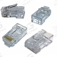 TRIPLETT Pass Thru Modular Plug: Connector RJ45, Solid, 6 Cable Category, Pass-Through, 50 (MPN CAT6-HSP). Key specifications — Brand: TRIPLETT; Color: Clear; Compatible Cable Shape: Round; Compatible Number of Fibers: Simplex; Compatible Wire Solid/Stranded: Solid; _Pack Size: 50pk.