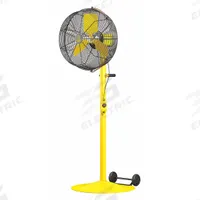 BIG ASS FANS Freestanding Fan: 20 in Blade Dia, Variable Speeds, 1/3 hp Motor HP, Non-Oscillating (MPN F-AE1-2001L10S34). Key specifications — Voltage: 120V AC; Brand: BIG ASS FANS; Number of Speeds: Variable; Oscillation: Non-Oscillating; Phase: Single; Application: Industrial.