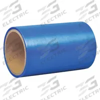 APPROVED VENDOR Film Tape: 6 in Wd, 100 yd Lg, 2 mil Thick, Blue, Multipolymer Film, Acrylic (MPN 2AU23B/UV-6" X 300'). Key specifications — Series: 2AU23B/UV; Backing Material: Multipolymer Film; Color: Blue.