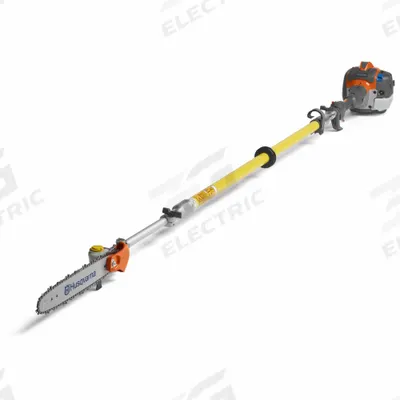 HUSQVARNA Gas Powered Pole Saw: 12 in Blade Lg, 12 1/2 ft to 12 1/2 ft Reach - Gas-Powered Pole Saws