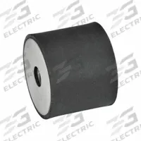 JW WINCO Vibration-Isolating Mount: Cylindrical, Natural Rubber, Female x Female Style (MPN 451-8-8-M3-EE-55). Key specifications — Isolator Body Material: Natural Rubber.
