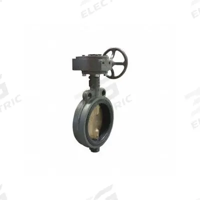MILWAUKEE VALVE Butterfly Valve: 8 in Pipe Size, Concentric, 200 psi Max. Pressure (CWP) - Cast Iron General-Service Butterfly Valves
