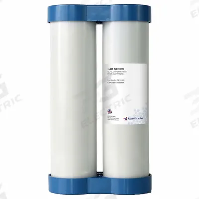 CLIR BY RESINTECH Osmosis Feed Cartridge: Ions, CLF-5000-C1 - Water Purification Cartridges & Filters