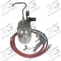 BINKS Conventional Spray Gun Kit: Conventional, 14 in, 1/4 in Air Inlet Size, Coatings/Paints (MPN 98-1067). Key specifications — Brand: BINKS; Air Consumption: 14.3 cfm @ 50 psi; Compatible Fluid Type: Paints; Includes: 6 ft Air Hose.