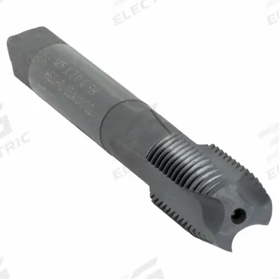 CLEVELAND Spiral Point Tap: M16x2 Metric, 6H, 3 Flute, Plug Chamfer, Black Oxide Cobalt (MPN C96149) - General Purpose Spiral-Point Taps