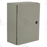 WIEGMANN Enclosure: Steel, 36 in x 36 in x 8 in, NEMA 12/13/3R/4, Solid Cover, Hinged (MPN N412363608C). Key specifications — Closure Method: 1/4-Turn Latch; Brand: WIEGMANN; Knockouts: Not Included.
