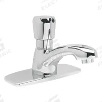 ZURN Low Arc Bathroom Faucet: AquaSpec®, Single-Post, Brass, Chrome Finish, 0.5 gpm Flow Rate, Spray (MPN Z86100-XL-CP4-3M). Key specifications — Brand: ZURN; Series: AquaSpec®; Includes: Integral Shank Filter.