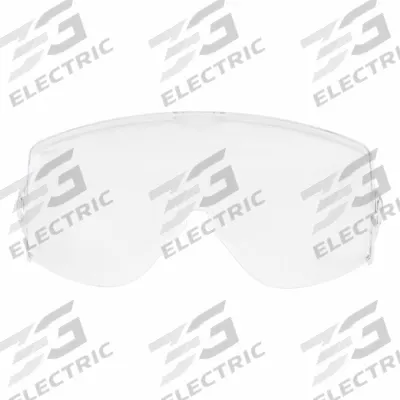 MCR SAFETY Safety Goggles: Clear, Anti-Fog, U6 - Lenses for MCR Safety Goggles