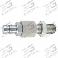 PARKER Nipple: 1/8 in, 9/16"-18 Thread Size, Male Bulkhead Seal-Lok, Bulkhead Seal-Lok, Steel (MPN PD346). Key specifications — Brand: PARKER; Body Material: Steel; Connection Type: Bulkhead Seal-Lok; Temperature Range: -40 to 250 Deg F; Thread Size: 9/16"-18.