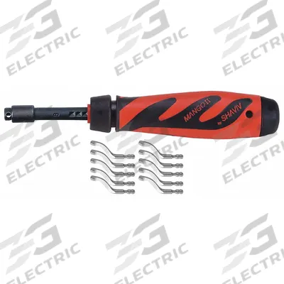 SHAVIV Deburring Tool Set: B10S Blade - Adjustable-Length Hand Deburring Tools