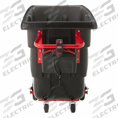 RUBBERMAID COMMERCIAL PRODUCTS Tilt Truck: 13.5 cu ft, 850 lb - Electric Tilt Trucks