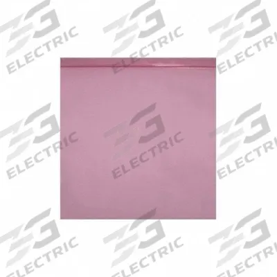 APPROVED VENDOR Reclosable Bag: 6 mil Thick, 13 in Wd, 18 in Lg, Hang Hole Not Included - Antistatic Reclosable Poly Bags