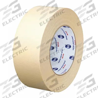 IPG Masking Tape: PG500, Tan, 11/16 in Roll Wd, 59 15/16 yd Overall Roll Lg - General Purpose Masking Tape
