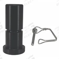 RHINO TOOL Adapter: Compatible with Ranch Pro Post Driver, 1 in Dia, Compatible Mfr Model No. 300001 (MPN 300897). Key specifications — Brand: RHINO TOOL; Manufacturer Part Number: 300897; Compatible Product Type: Ranch Pro Post Driver; Product Type: Adapter with Lock Pin; Compatible Post Driver Manufacturer Model Number: 300001.