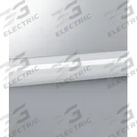 PAWLING CORP Accent Rail: EBR-30, PVC, Linen White, 2 in Overall Ht, 12 ft Overall Lg (MPN EBR-30-12-301). Key specifications — Brand: PAWLING CORP; Color: Linen White; Product Type: Accent Rail; Series: EBR-30; Internal Rubber Bumper: No.