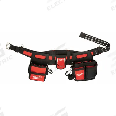 MILWAUKEE Tool Belt: 30 in to 53 in Waist Size, Pockets 29 - Tool Belts