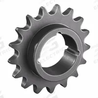 TRITAN Bushed Roller Chain Sprocket: For 100 Chain, 17 Teeth, 6.803 in Pitch Dia, Steel, Black Oxide (MPN 100BTL17H). Key specifications — Brand: TRITAN; Required Bushing Series: 2517.