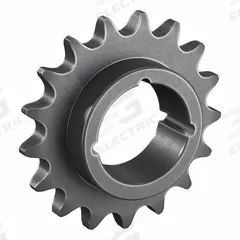 TRITAN Bushed Roller Chain Sprocket: For 100 Chain, 17 Teeth, 6.803 in Pitch Dia, Steel, Black Oxide (MPN 100BTL17H). Key specifications — Brand: TRITAN; Required Bushing Series: 2517.