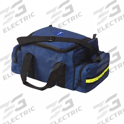 EMI Trauma Bag: 20 in L x 12 1/2 in W x 9 in H, Cordura Nylon, Blue, 11-20 in - Medical Duffel Bags